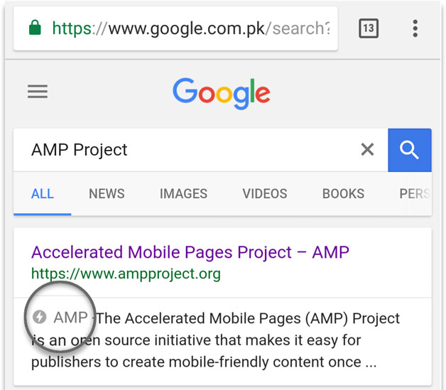 Google AMP Setup